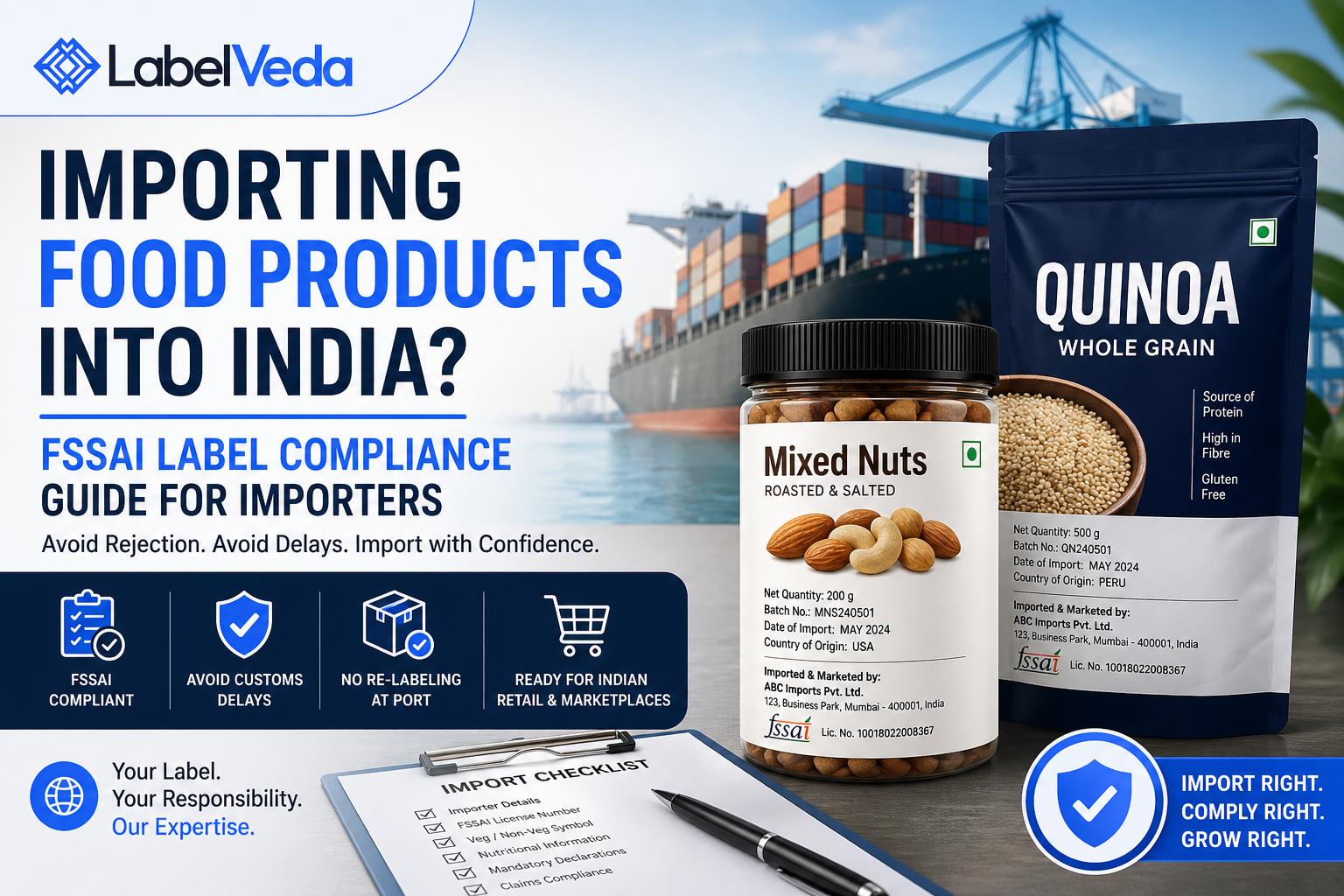 Importing Food Products into India? Your Label Can Make or Break Entry