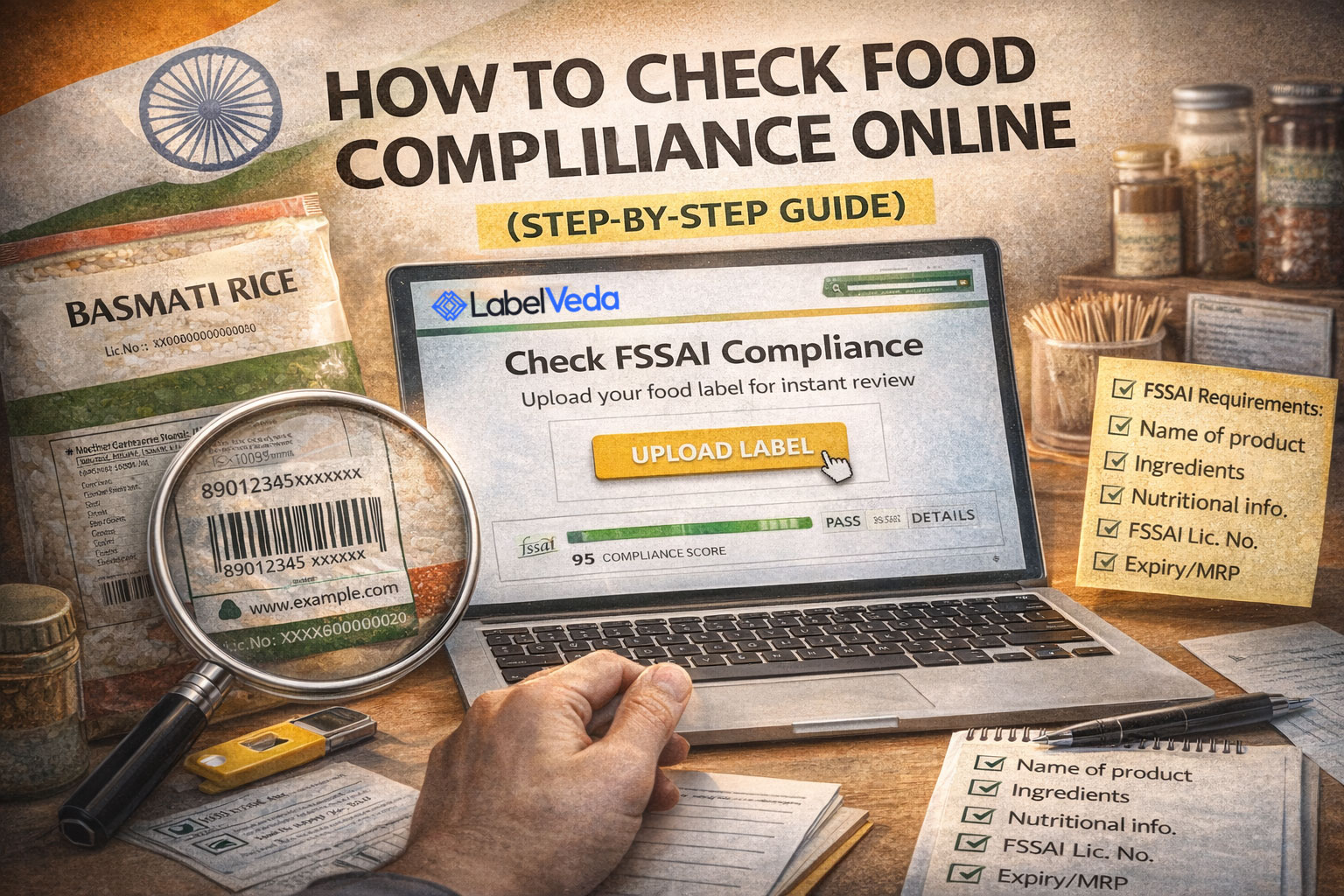 How to Check Food Label Compliance Online (Step-by-Step Guide)