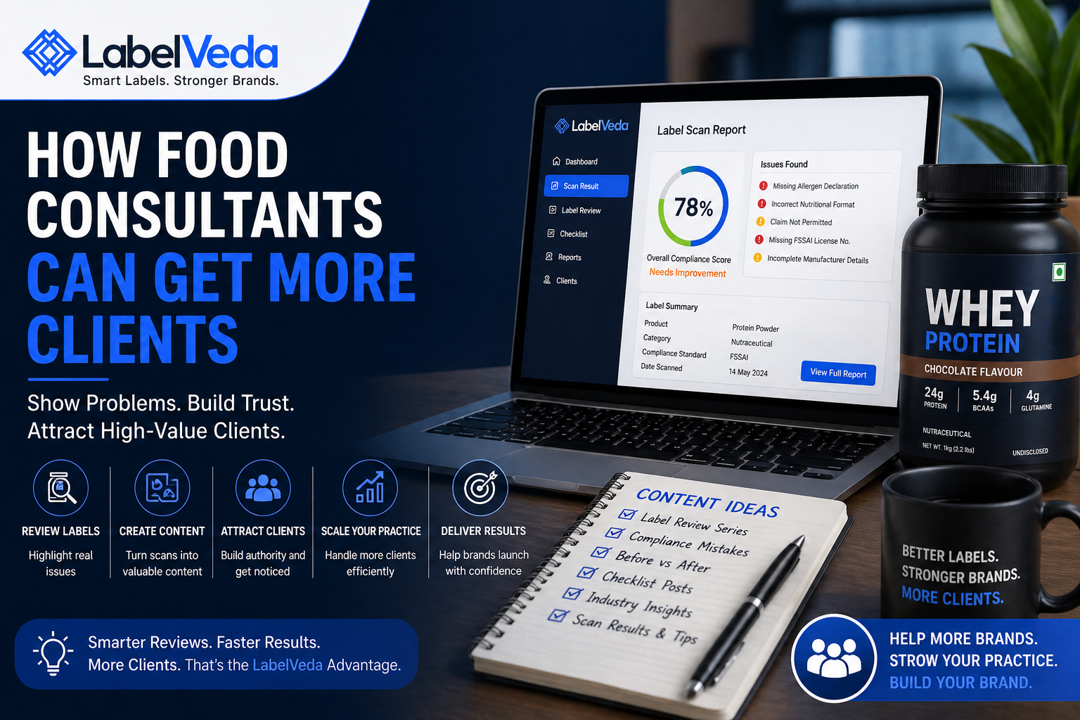 How Food Consultants Can Get More Clients (Without Cold Outreach)