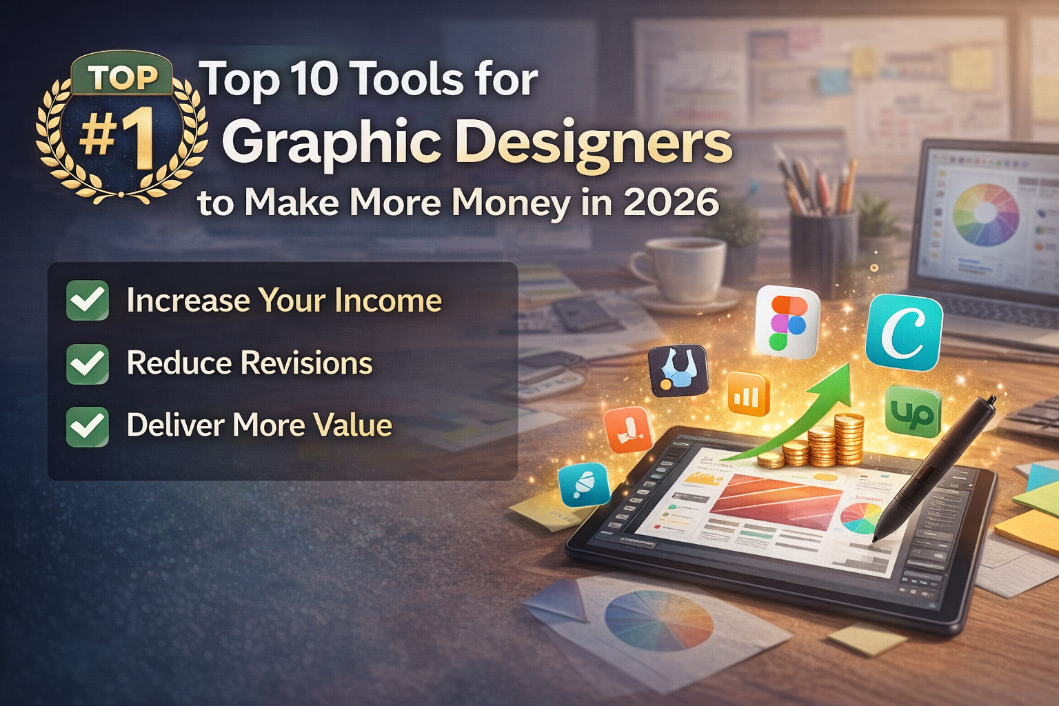 Top 10 Tools for Graphic Designers to Make More Money in 2026