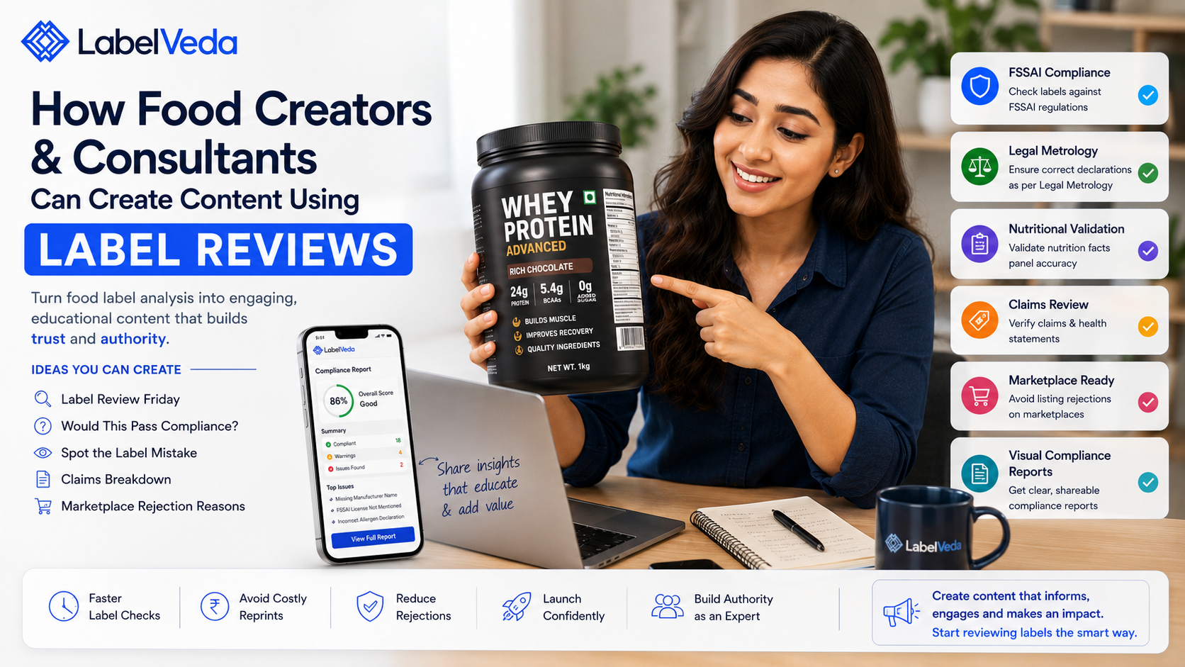 How Food Creators & Consultants Can Create Content Using Label Reviews